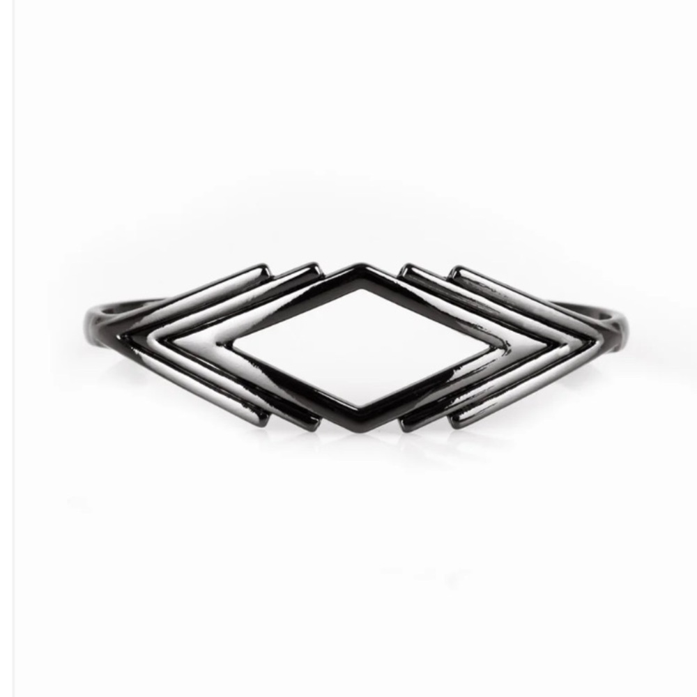 Paparazzi Bracelet - In Total De-Nile Black Bracelet